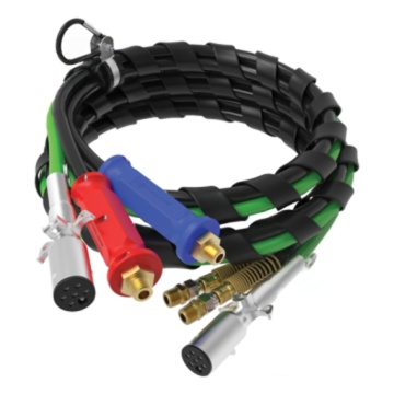 7-way coiled electrical trailer cable