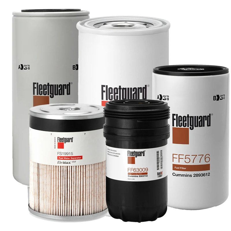 Fleetguard fuel and oil filters